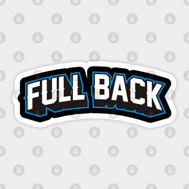 FULL BACK Sticker by MUVE